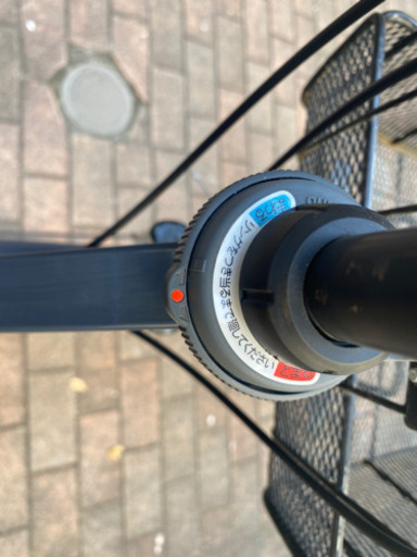 26インチ　自転車　子供シート付