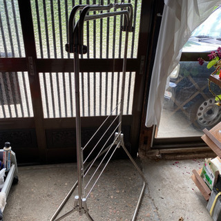 ステンレス ？物干し台？の画像