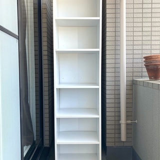 ★お譲りします。カラーボックス　白　6段