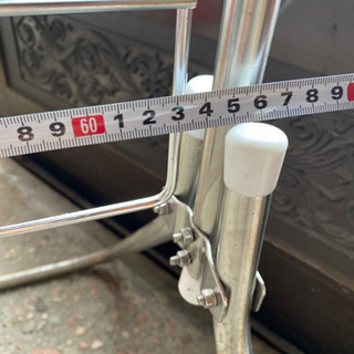 ステンレス ？物干し台？の画像