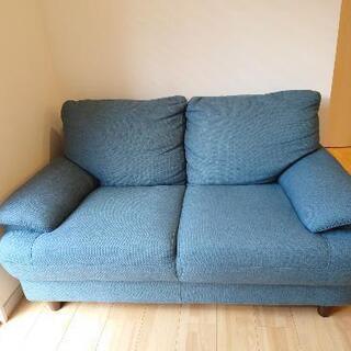 8/18まで　ニトリ　ソファ　２人がけ　Nキャッツの画像