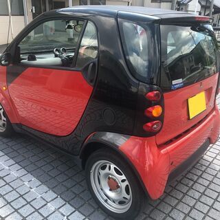 ■今週いっぱい。あと2日、スマートK〜ターボ車〜速い、軽四サイズの2シータ、赤クロ、機関好調・車検あります！！の画像