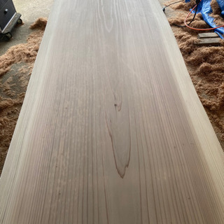 熊本 人吉 球磨地方産 杉無節カウンターテーブル4mの画像