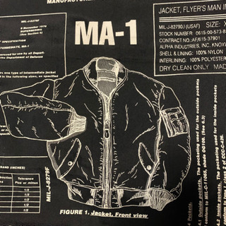 MA-1 トートバッグの画像