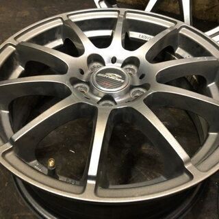A-TECH SCHNEIDER LIGHT MODEL エーテック シュナイダー 社外ホイール 15インチ 4本 6J5HPCD100+45 プリウス等　(VHH168) クレジットカード QR決済可能