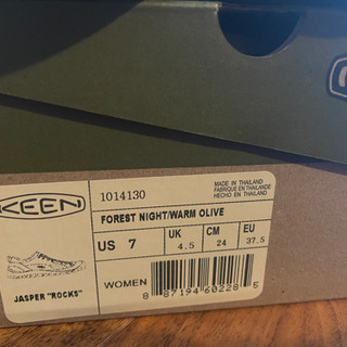 KEEN JASPER “ROCKS” 24cm  23㎝の方におすすめ　3回のみ着用　美品の画像