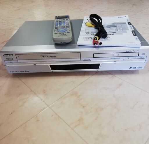 VICTOR DVDプレーヤー一体型VHS HR-DV4 5台セット