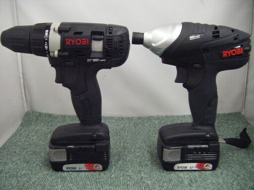 リョービ　BCK-1420 　インパクトドライバー&ドライバドリルセット　未使用品