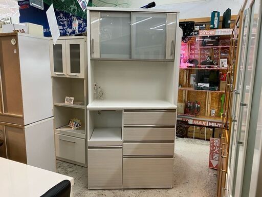 【愛品館 江戸川店】ニトリ　キッチンボード　ID:151-007110-007　配送可　代引き配送可