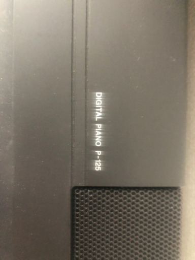 電子ピアノ YAMAHA P125