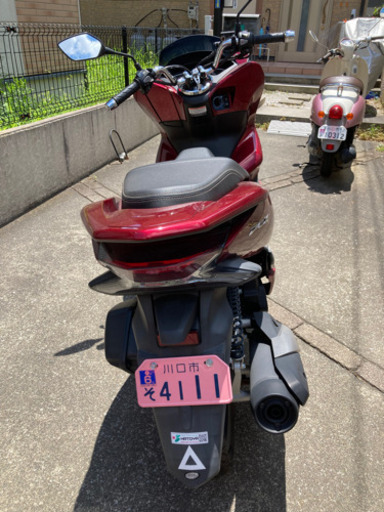 人気のHONDA PCX125 JF-81 走行約二千キロ　セラミックコーティング済み　値引き可　極上品