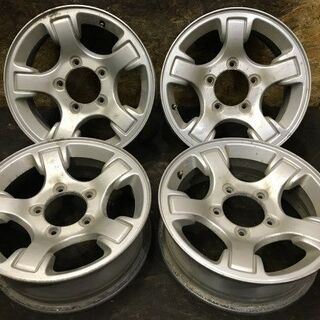 SUZUKI スズキ ジムニー 純正ホイール 16インチ 4本 5.5J5HPCD139.7+22 (VHC210) クレジットカード QR決済可能