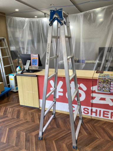 ★中古品  ALINCOはしご兼用脚立