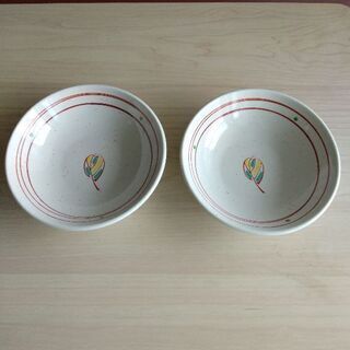 銘々小鉢　直径13cm高さ4cm 2枚組　未使用