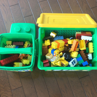 LEGO duplo ぞうさんのバケツ&楽しい動物園の画像