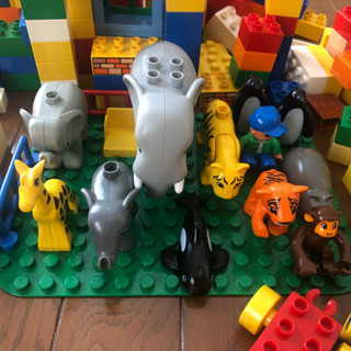 LEGO duplo ぞうさんのバケツ&楽しい動物園の画像