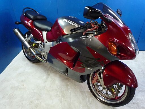 SUZUKI GSX1300Rハヤブサ 銀/赤 車検残R4/月 名変で乗れます 格安配送キャンペーン 期間限定 諸経費０円 始動確認済み 激安 横浜 P-Yard