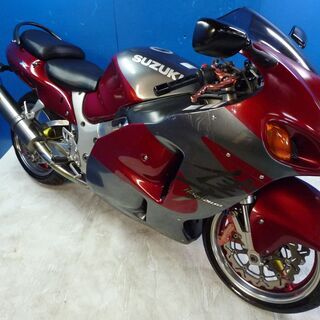 SUZUKI GSX1300Rハヤブサ 銀/赤 車検残R4/月 ...