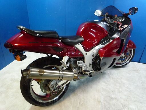SUZUKI GSX1300Rハヤブサ 銀/赤 車検残R4/月 名変で乗れます 格安配送キャンペーン 期間限定 諸経費０円 始動確認済み 激安 横浜 P-Yard