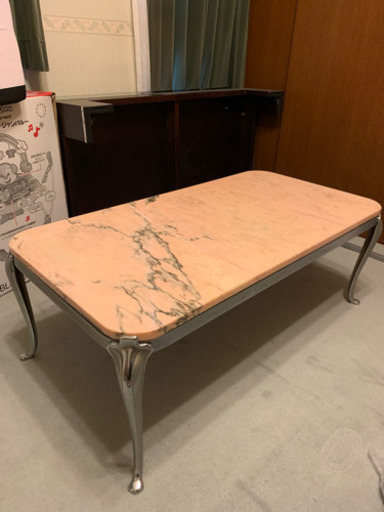 天然大理石テーブル
