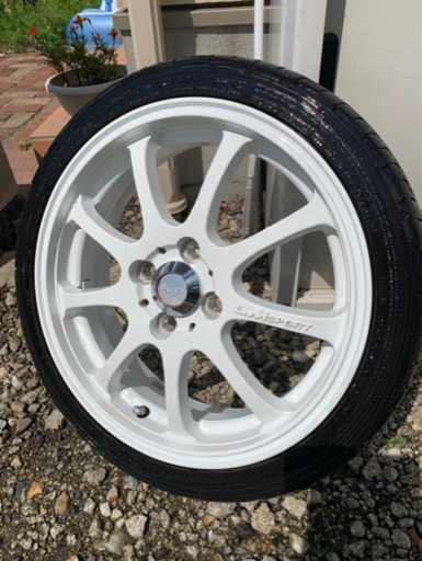 16インチ4本　ホワイトホイール