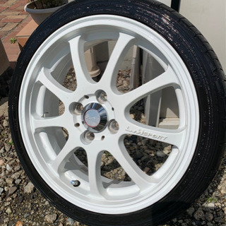 16インチ4本 ホワイトホイール