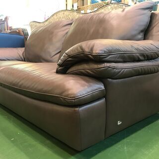 【愛品館八千代店】Italsofa　イタルソファ　総本革3人掛けソファ【愛八SF】の画像
