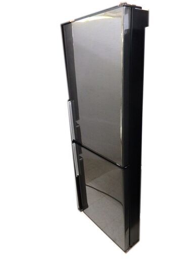 新札幌発 AQUA アクア 冷蔵庫 AQR-SD28F 275L 2ドア ヘアラインブラック 2016年製