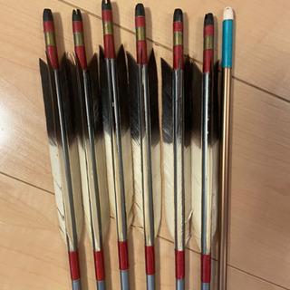 【お取引中・送料込み】弓道の弓と矢のセットの画像