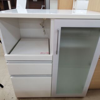 値下げしました！　ニトリ　レンジボード　ホワイト【トレファク上福岡】