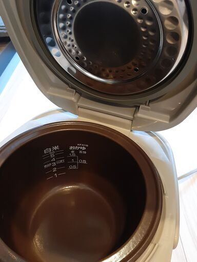 美品　土鍋IH　炊き立て　炊飯ジャー　TIGER