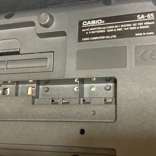 CASIO / SA-65 ミニキーボード ✨消毒クリーニング済み✨の画像