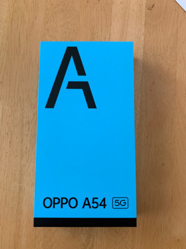 [格安] OPPO A54 5G 新品未使用