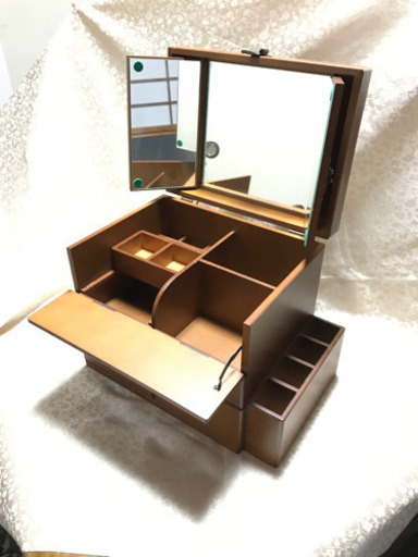 ◼️卓上三面鏡◼️化粧箱◼️未使用品