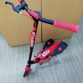 Y FLYER フライヤー レッド ペダル式 キックボード ワイ...