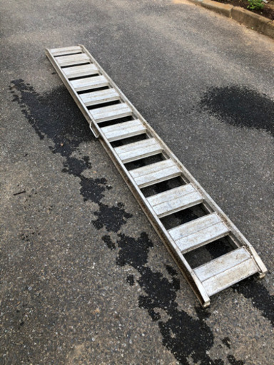 【お取引中】アルミブリッジ　ラダー　2本