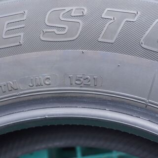 ◎全国発送対応いたします◎※訳あり※納車前外し ブリヂストン デューラー H/T 684Ⅱ 195/80R15 4本 2021年【新車外し 美品 ジムニー シエラ JB74W バリ山 バリ溝】の画像