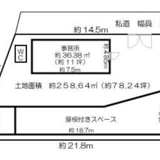 ★貸土地★   八尾市太田　78.24坪　 #資材置き場　＃トラ...