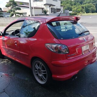 プジョー206RC　低走行車　一時抹消済みの画像