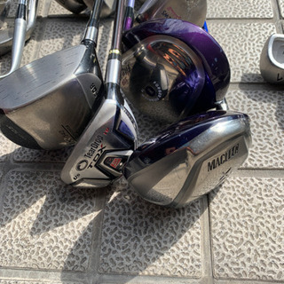 ゴルフクラブ大量の画像