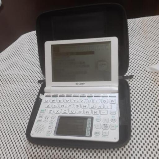 お取引中【中古良品】SHARP！シャープ電子辞書♪多機能！初期化からの立ち上げ確認済み‼️
