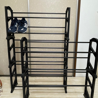 【お譲りする方決まりました】シューズラックの画像