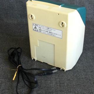 中古　タイムレコーダー　幅16　　奥行12.8　　高さ20.5　 （ｃｍ）　SEIKO  QR−330   取扱説明書付の画像