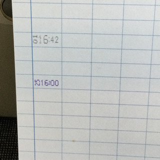 中古　タイムレコーダー　幅16　　奥行12.8　　高さ20.5　 （ｃｍ）　SEIKO  QR−330   取扱説明書付の画像