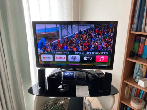 東芝REGZA 42型テレビとSONYホームシアタースピーカーセット