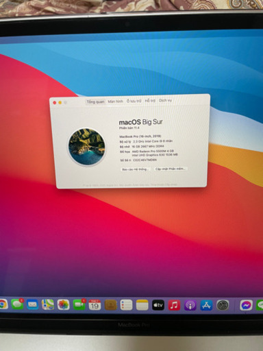 Apple macbook pro 16inch 2019