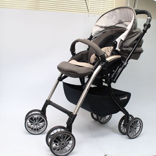 コンビ ベビーカー アンブレッタ4キャス エッグショック UH セピアブラウン