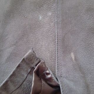 海外購入★JUSTJEANS★本革スエードのスカートの画像