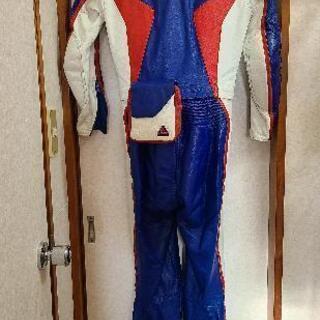 お値引き　レディースセパレート革つなぎ　アルファノアの画像