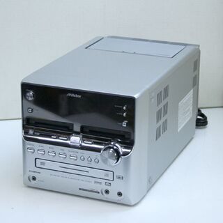 ビクターJVC DVD/MDシステム UX-WD700S リモコン・元箱付 カセットテープも聞けます！ 札幌市 清田区 平岡の画像